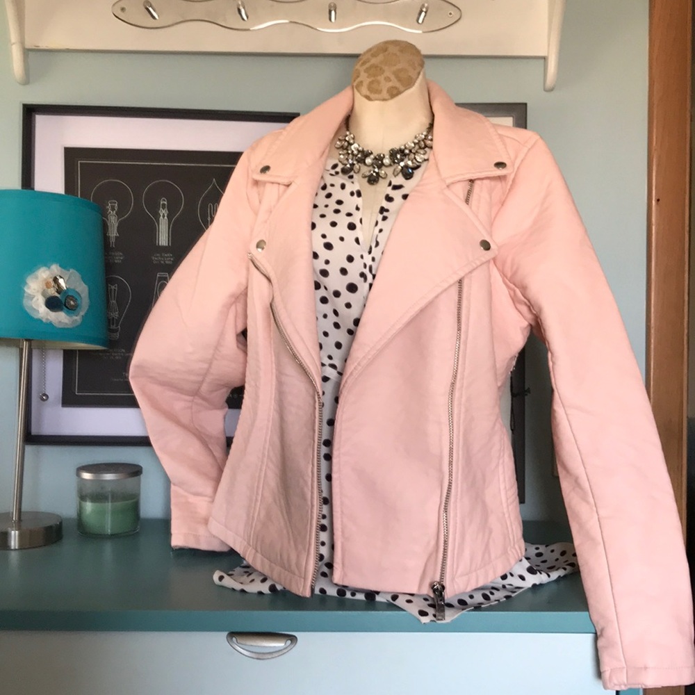 Pink Moto jacket - Picture 2 of 6
